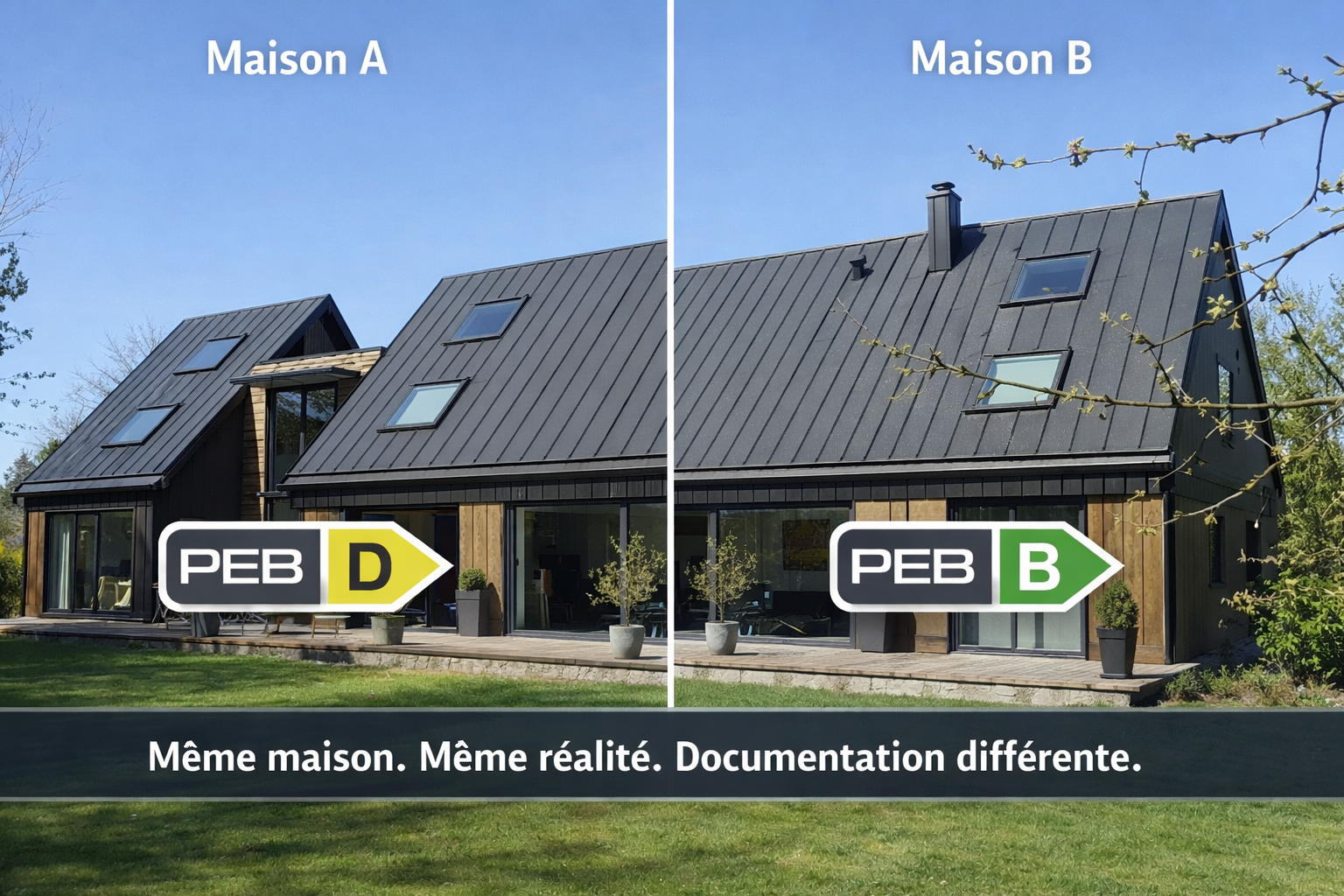 Comparaison PEB